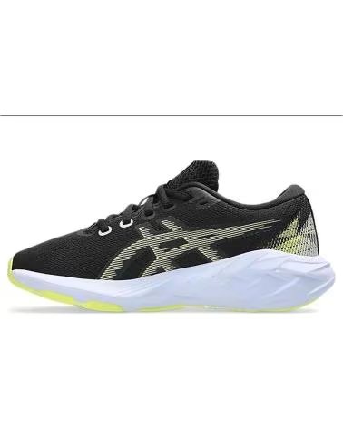 ZAPATILLAS DE RUNNING ASICS 1014A367-001 PARA NIÑOS BLACK-CITRON