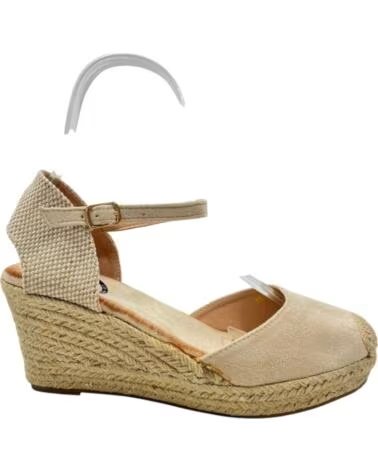 TIMBOS SANDALIA CUNA ESPARTO MUJER 133214 BEIGE