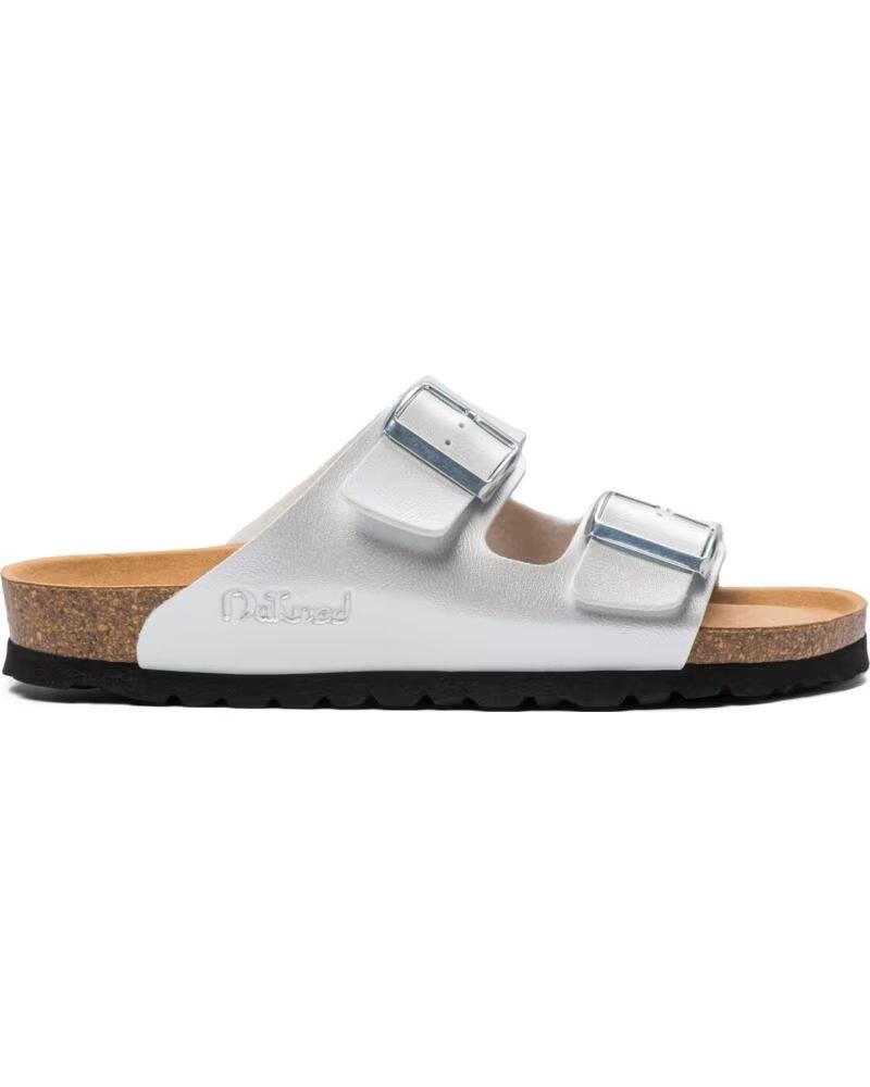 NATUNED SANDALIA CH05 PIEL PLATEADA PLATEADO