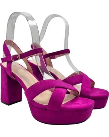 TIMBOS SANDALIA DE TACÓN Y PLATAFORMA 133255 BUGANVILLA VARIOS COLORES