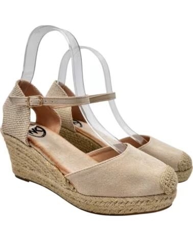 TIMBOS SANDALIA CUNA ESPARTO MUJER 133214 BEIGE