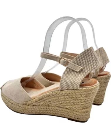 TIMBOS SANDALIA CUNA ESPARTO MUJER 133214 BEIGE