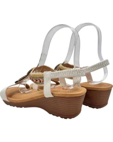 TIMBOS SANDALIA CUNA COMODA DE MUJER 133212 BLANCO