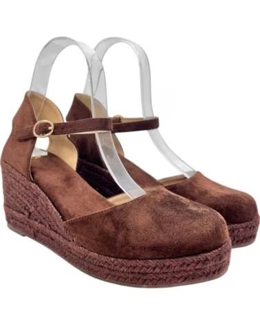 TIMBOS SANDALIA CUNA ESPARTO MUJER MARRON 133204 MARRóN