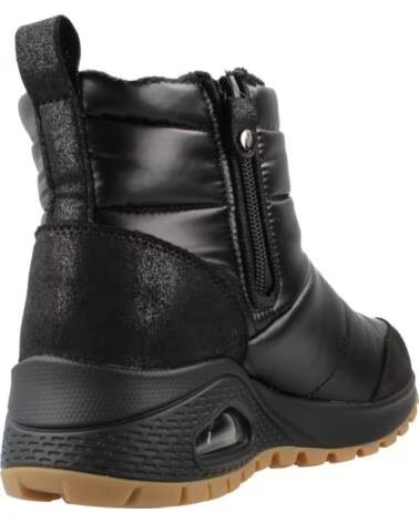 SKECHERS BOTINES MUJER MODELO 168127S COLOR NEGRO BBK