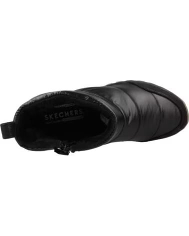 SKECHERS BOTINES MUJER MODELO 168127S COLOR NEGRO BBK