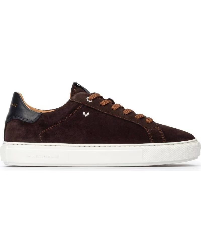 MARTINELLI ZAPATILLAS DEPORTIVAS HASTINGS 1738-2950WY EN ANTE MARRÓN OSCURO VARIOS COLORES