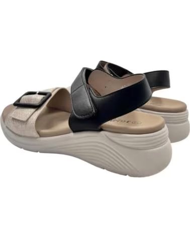 TIMBOS SANDALIA CUNA COMODA DE MUJER 133293 NEGRO