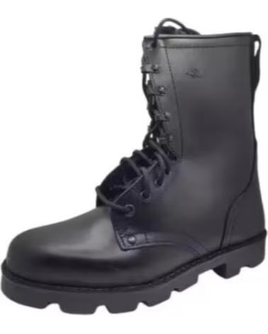 SEGARRA BOTAS MILITARES PARA HOMBRE EN PIEL NEGRA TALLAS 39 A 46 MODELO 3001 NEGRO