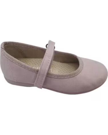 CONDIZ MERCEDITAS DE NINA EN TELA CON TIRA DE VELCRO TALLAS 20 A 38 MODELO 1750 ROSA
