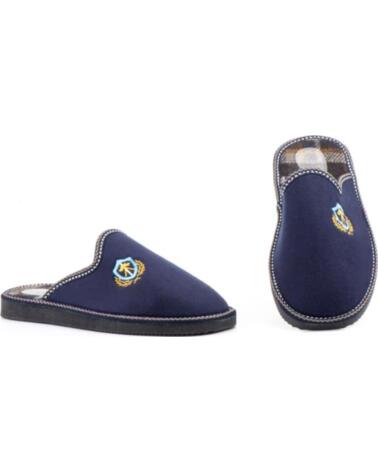 JAM ZAPATILLAS DE CASA CERRADAS PARA HOMBRE HECHO EN ESPANA TALLAS 39 A 46 MODELO CH251 AZUL