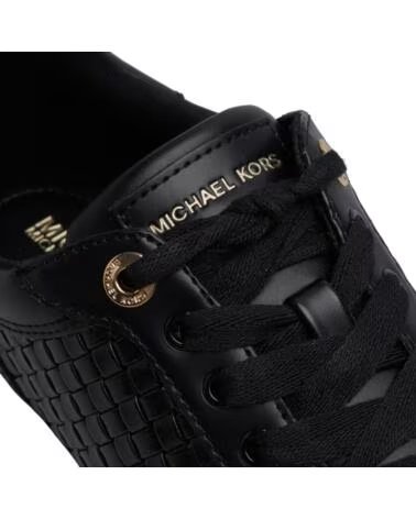 MICHAEL KORS ZAPATILLAS MUJER PLATAFORMA 49R6RMFS1L NEGRO-BLANCO