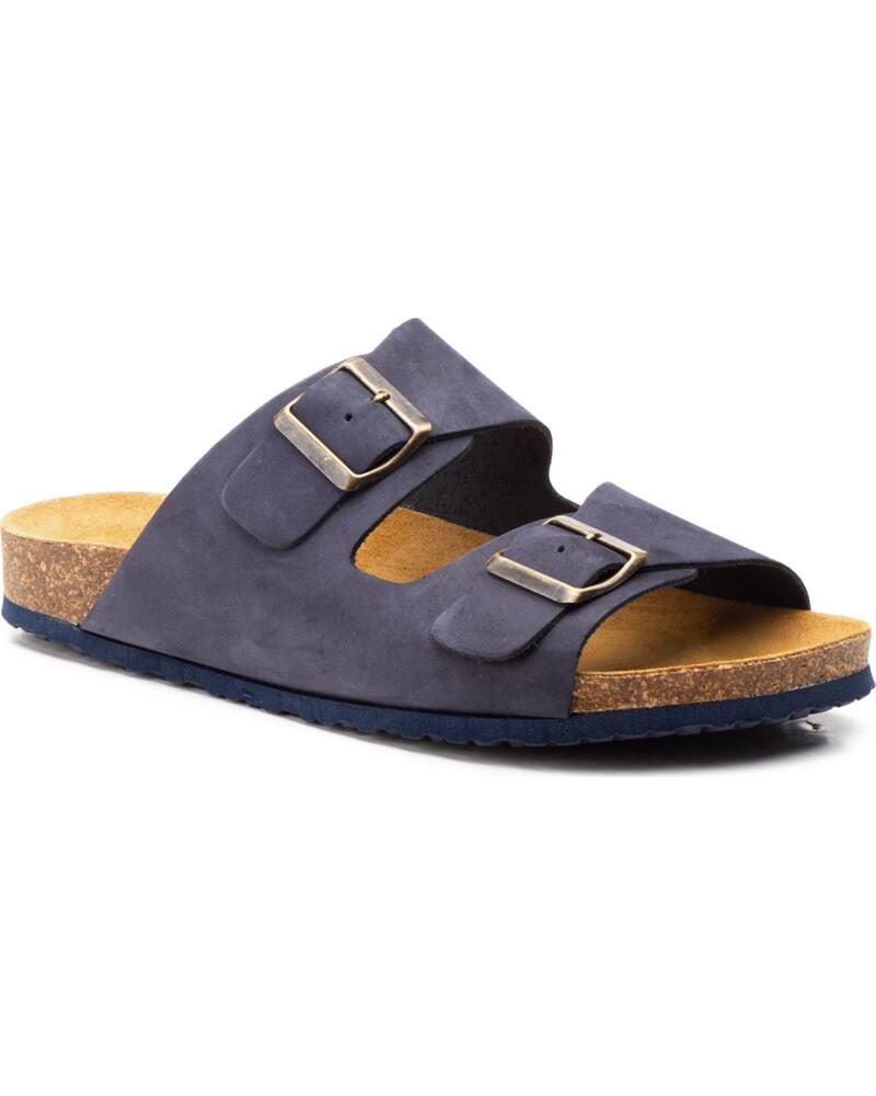 MORXIVA SANDALIA DE HOMBRE TIPO BIO DE PIEL CON HEBILLAS MODELO 8020 39 A 47 AZUL