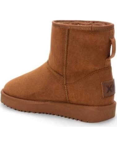 BOTINES PLANOS XTI 144444 CAMEL BEIGE