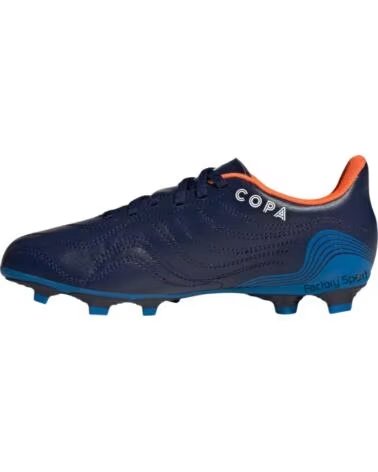 ADIDAS BOTAS DE FÚTBOL COPA SENSE4 FXG PARA NIÑOS AZUL-NARANJA