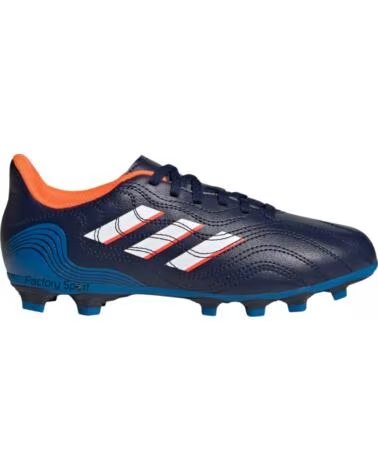 ADIDAS BOTAS DE FÚTBOL COPA SENSE4 FXG PARA NIÑOS AZUL-NARANJA