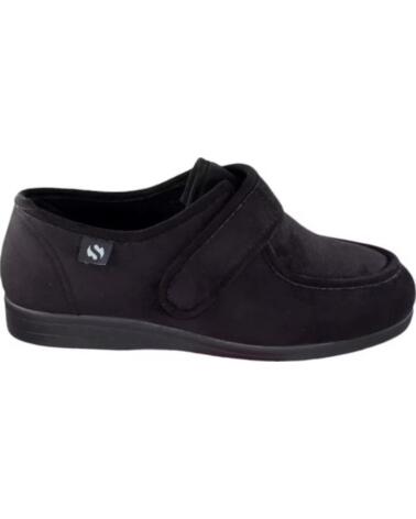 SEVILLAS ZAPATILLAS DE ESTAR POR CASA ABIERTAS PARA MUJER Y HOMBRE DE TERCIOPELO HECHO EN ESPANA TALLAS 36 A 48 MODELO WALLABY N