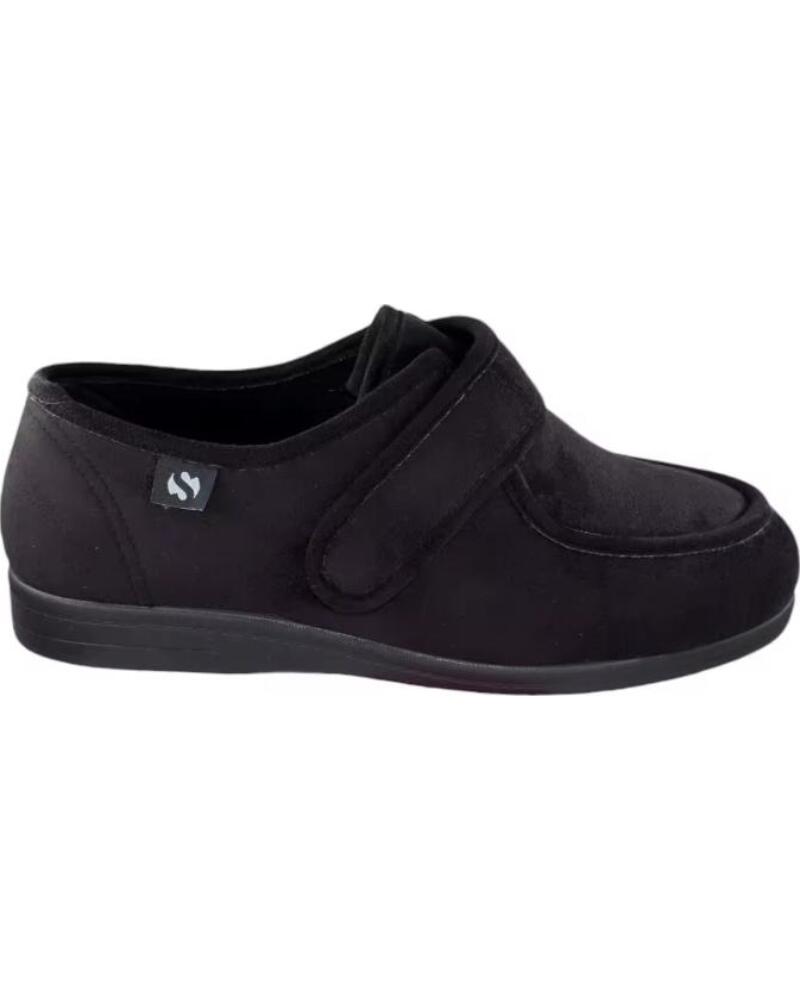 SEVILLAS ZAPATILLAS DE ESTAR POR CASA ABIERTAS PARA MUJER Y HOMBRE DE TERCIOPELO HECHO EN ESPANA TALLAS 36 A 48 MODELO WALLABY N