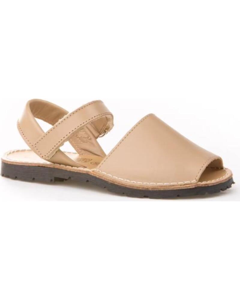 ANGELITOS SANDALIAS MENORQUINAS VARIOS COLORES PARA NINO Y NINA CON CIERRE AJUSTABLE MODELO 202 TALLAS 20 A 37 MARRóN
