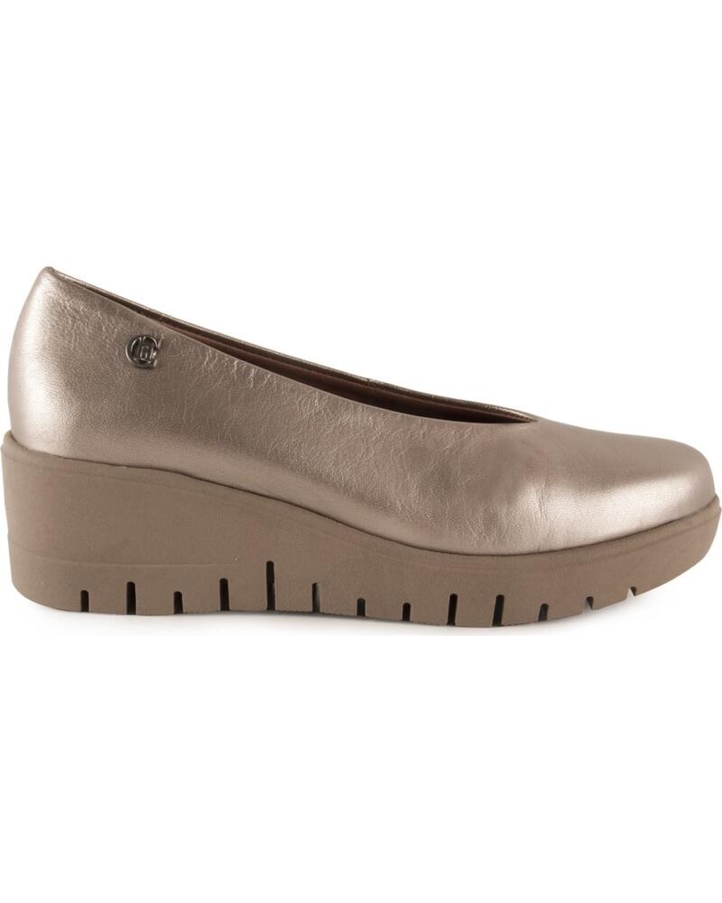 CHAMBY ZAPATOS DE MUJER CON CUNA EN PIEL CALZADO COMODO Y ELEGANTE HECHO EN ESPANA TALLAS 35 A 41 MODELO 1912 VARIOS COLORES