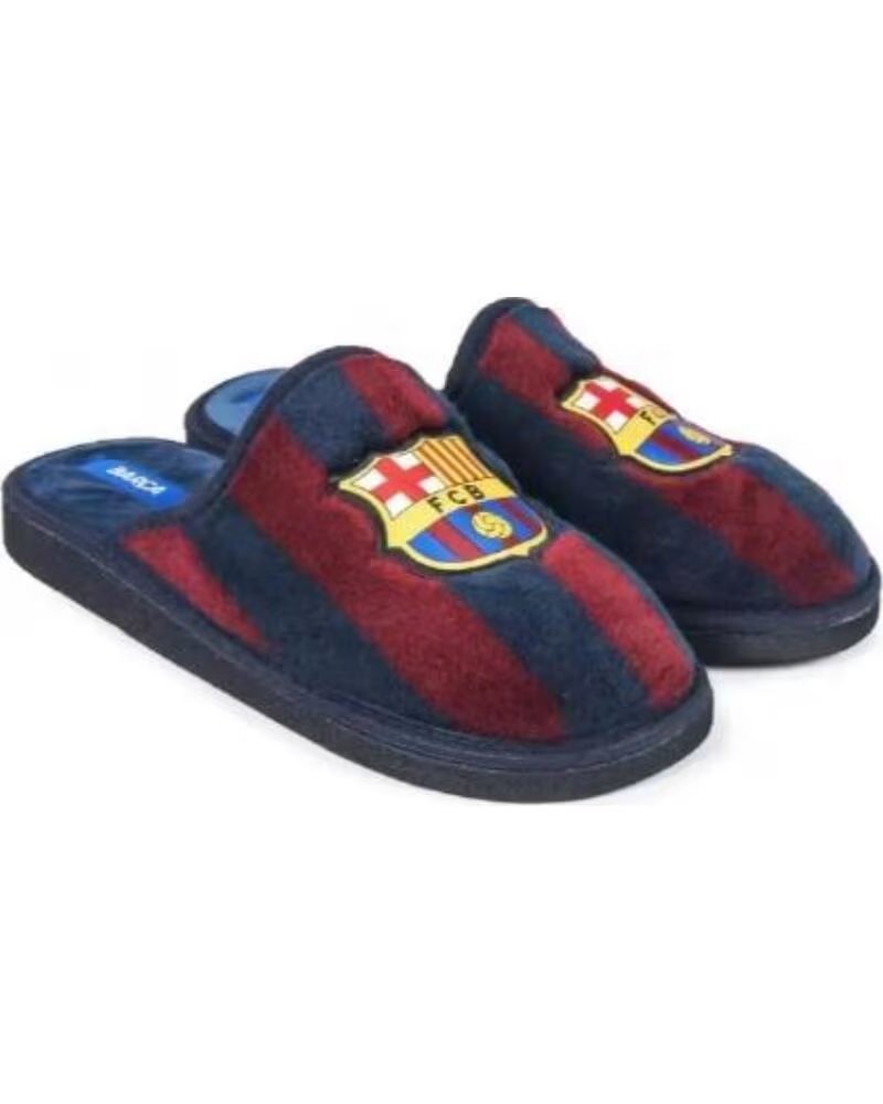 BARCA ZAPATILLAS DE CASA FC BARCELONA PARA HOMBRE MUJER Y NINO TALLAS 30 A 46 BARCA AZUL