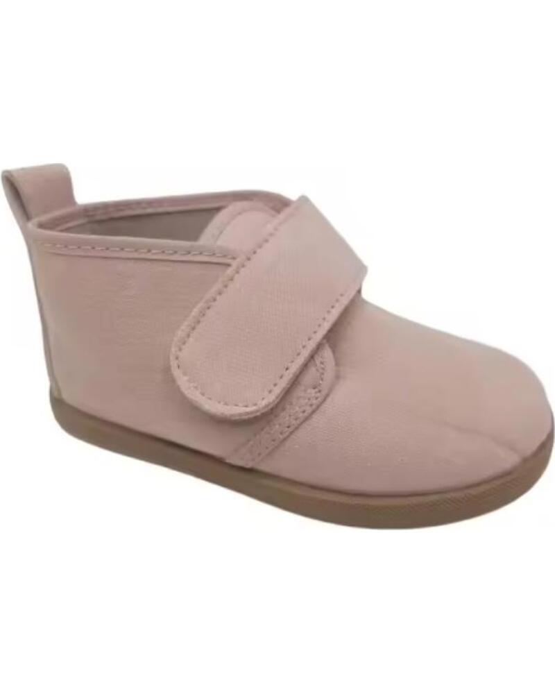 CONDIZ BOTITA PISACACAS VEGANA SERRATEX CON CIERRE DE VELCRO HECHO EN ESPANA TALLAS 20 A 29 MODELO 1113 ROSA