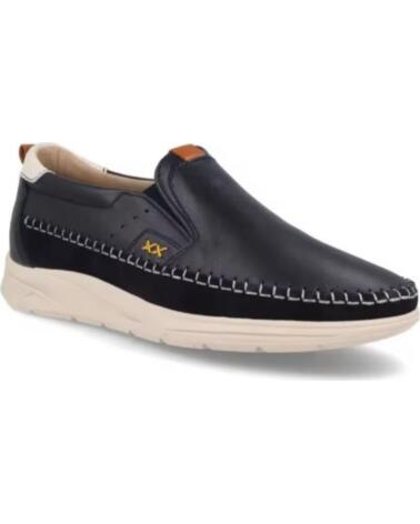 DJ SANTA MOCASINES DE PIEL PARA HOMBRE EN VARIOS COLORES TALLAS 39 A 46 MODELO 4224 AZUL