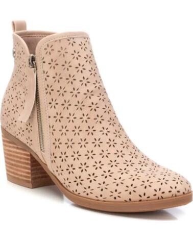 REFRESH BOTINES DE TACON MUJER 172784 BEIG BEIGE