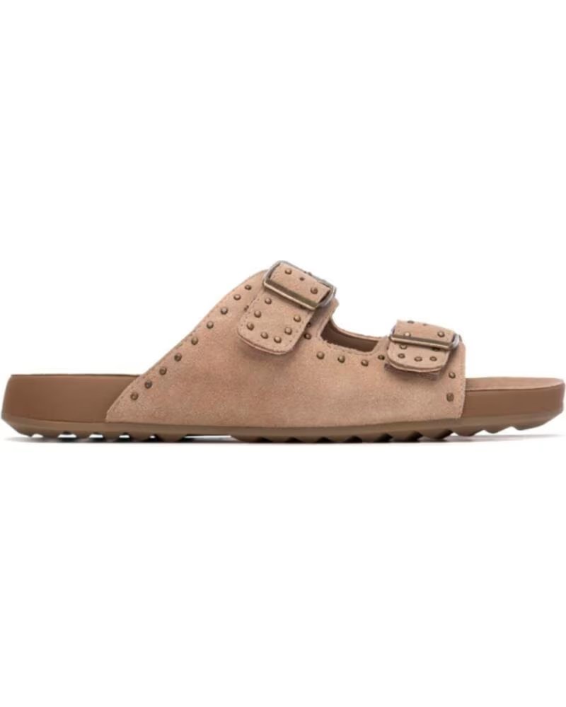 XTI Sandalias 145122 en marron para mujer BEIG