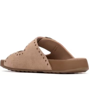 XTI Sandalias 145122 en marron para mujer BEIG