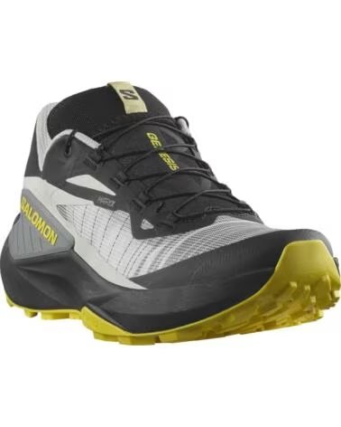 SALOMON ZAPATILLAS GENESIS GRIS Y NEGRO AMARILLO