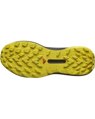 SALOMON ZAPATILLAS GENESIS GRIS Y NEGRO AMARILLO