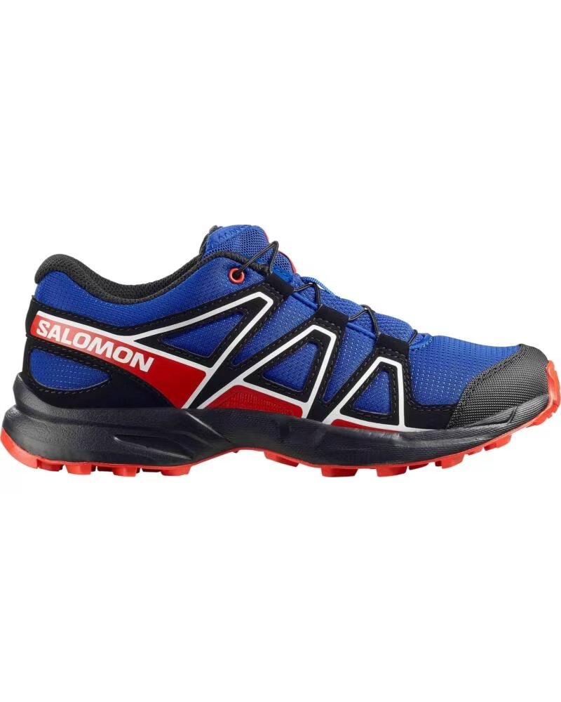 SALOMON ZAPATILLAS ZAPATILLAS SPEEDCROSS AZUL ELECTRICO ROJO NEGRO EN AZUL PARA NINOS UNISEX INFANTIL
