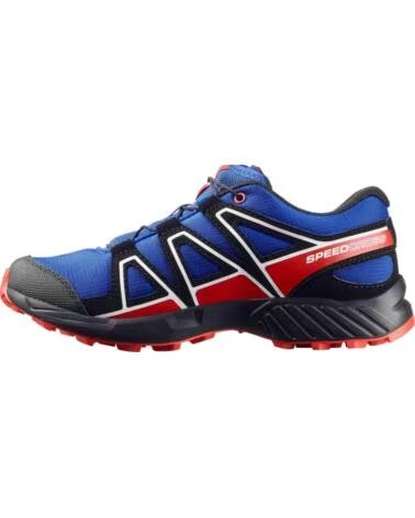 SALOMON ZAPATILLAS ZAPATILLAS SPEEDCROSS AZUL ELECTRICO ROJO NEGRO EN AZUL PARA NINOS UNISEX INFANTIL