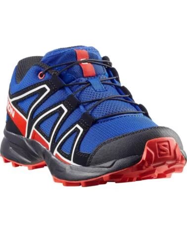 SALOMON ZAPATILLAS ZAPATILLAS SPEEDCROSS AZUL ELECTRICO ROJO NEGRO EN AZUL PARA NINOS UNISEX INFANTIL