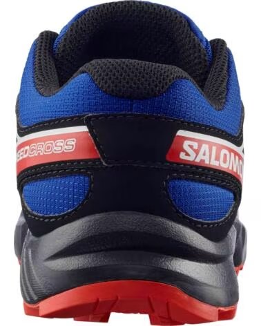 SALOMON ZAPATILLAS ZAPATILLAS SPEEDCROSS AZUL ELECTRICO ROJO NEGRO EN AZUL PARA NINOS UNISEX INFANTIL