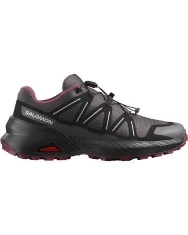 SALOMON ZAPATILLAS ZAPATILLAS SPEEDCROSS PEAK GRIS OSCURO GRANATE EN MULTICOLOR PARA MUJER