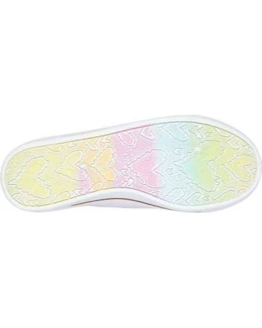 SKECHERS ZAPATILLAS BOBS 114150-WHT BLANCAS DE LONA WHITE CANVAS