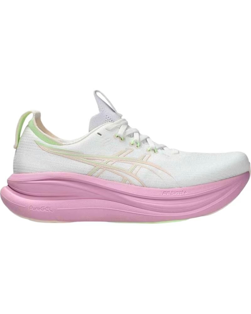 ASICS TÉNIS GEL-NIMBUS 28 MULHER WHITE HAZY LILAC WHITE-HAZY