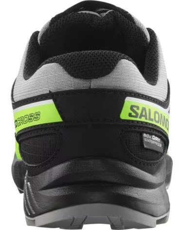 SALOMON ZAPATILLAS L47810200 UNISEX NIÑOS ALLOY BLACK GREEN GECKO ALLOY-BLACK-GREEN