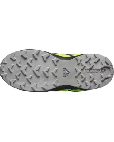 SALOMON ZAPATILLAS L47810200 UNISEX NIÑOS ALLOY BLACK GREEN GECKO ALLOY-BLACK-GREEN