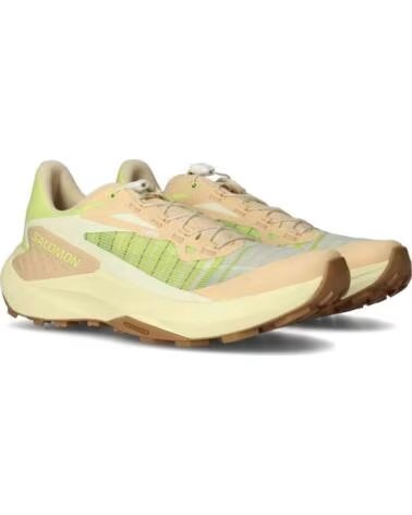 SALOMON ZAPATILLAS ZAPATILLAS GENESIS NARANJA SALMON MUJER EN AMARILLO PARA MUJER ALMOND CREAM-TRANSPARENT YELLOW-SUN