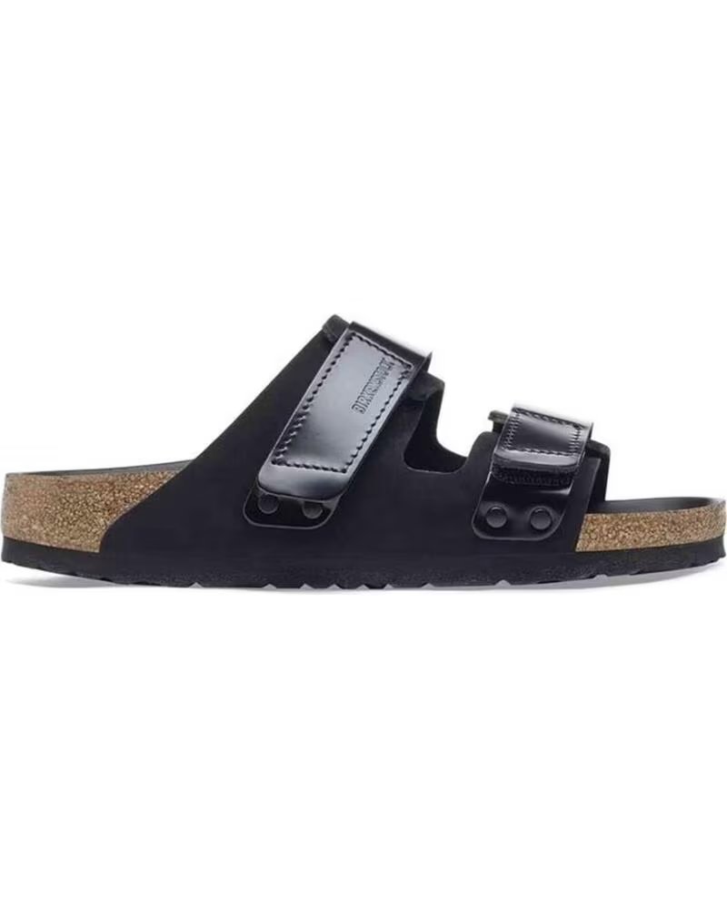 BIRKENSTOCK SANDALIAS UJI DE NOBUK UNISEX EN NEGRO