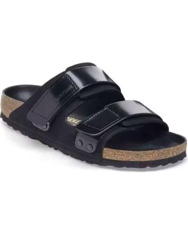 BIRKENSTOCK SANDALIAS UJI DE NOBUK UNISEX EN NEGRO