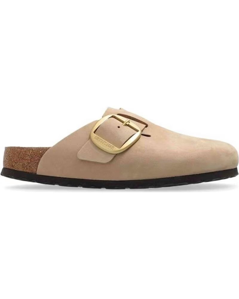 BIRKENSTOCK SANDALIAS DE PLATAFORMA BOSTON BIG BUCKLE EN BEIGE PARA UNISEX