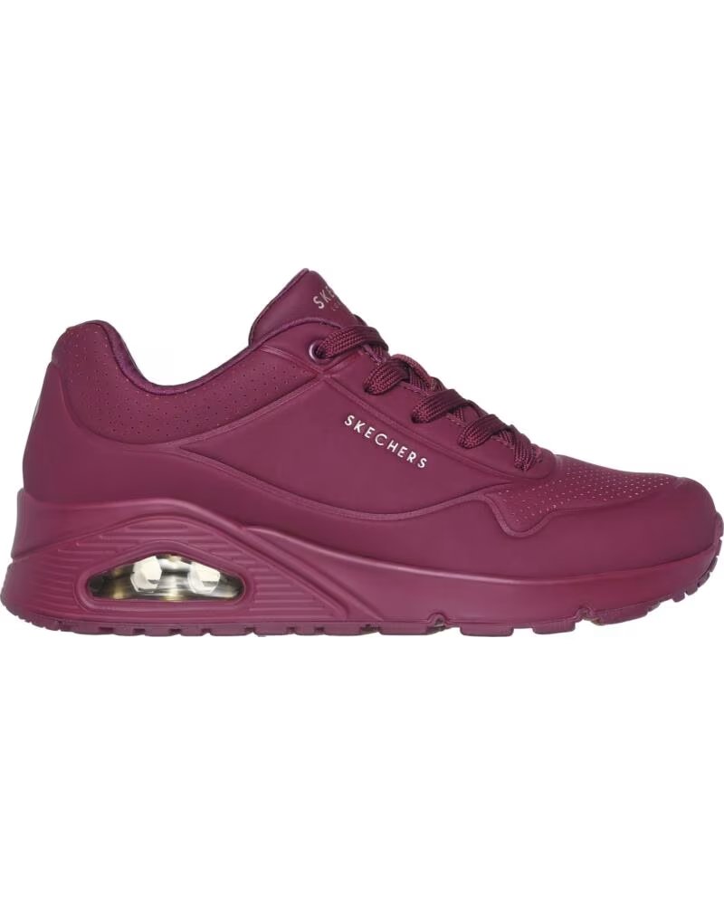 SKECHERS ZAPATILLAS 73690PLUM EN MORADO PARA MUJER MULTICOLOR