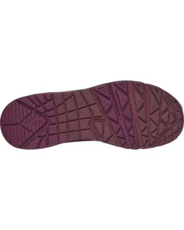 SKECHERS ZAPATILLAS 73690PLUM EN MORADO PARA MUJER MULTICOLOR