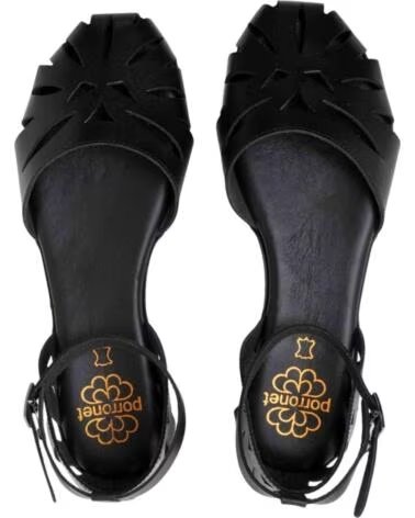 PORRONET SANDALIAS 3200 EN PARA MUJER NEGRO