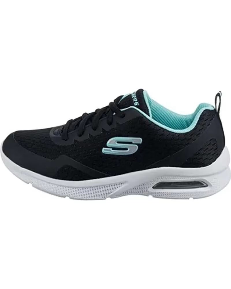 SKECHERS ZAPATILLAS 302378L-BLK EN PARA NINOS NEGRO