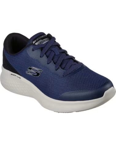 SKECHERS ZAPATILLAS 232591-NVBK EN PARA HOMBRE AZUL